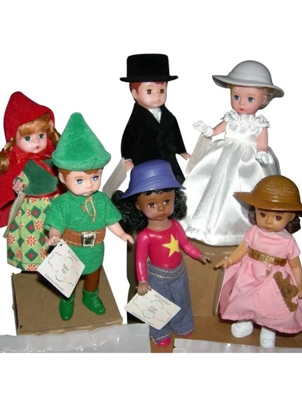 McDonald's 2002 Madame Alexander Collectible Dolls 1-6 unopened Complete Set